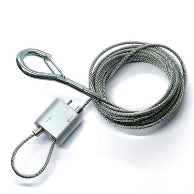 Sistemas de suspensão do fio que dão laços em Kit Suspension Cable With um gancho puro para pendurar