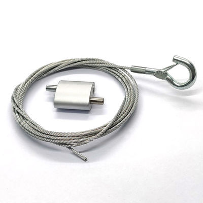 Sistemas de suspensão do fio que dão laços no prendedor Kit Suspension Cable With um gancho instantâneo para pendurar