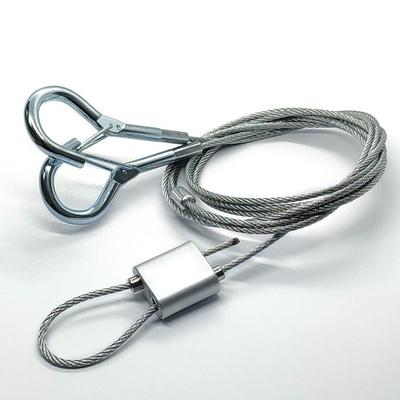 Suspensão modelo pequena Kit Industrial Fixture Hanging Hardware de Cable 1.5mm do aperto do fechamento