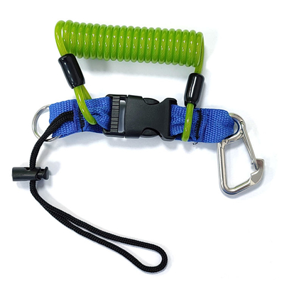 Mola de pesca retrátil Lanyard Belt de Rod Safety Lanyard Webbing Tool