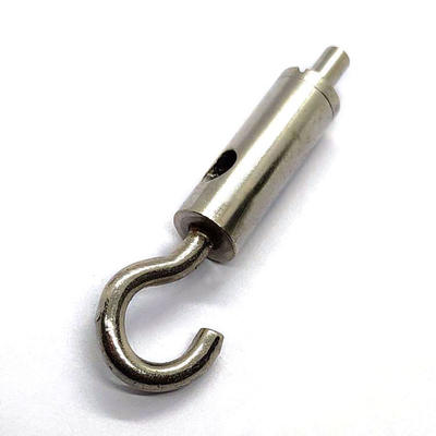 Prendedores ajustáveis do cabo da saída lateral com o gancho para a corda de fio inoxidável dos aviões
