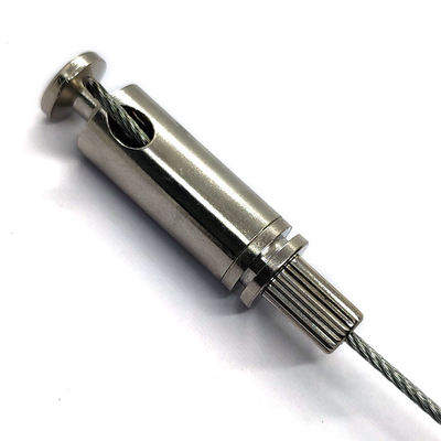 Prendedor de aço inoxidável do cabo com a porca de Griplock para a luz de teto conduzida
